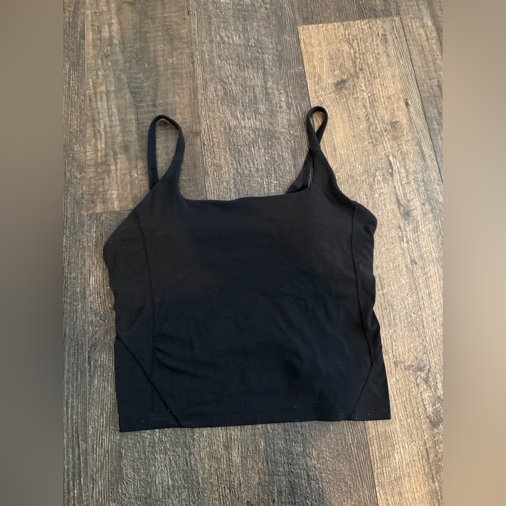Lululemon Athletica Black Fitted athletic top
